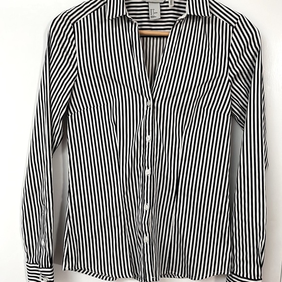 H&M striped blouse - Picture 1 of 4